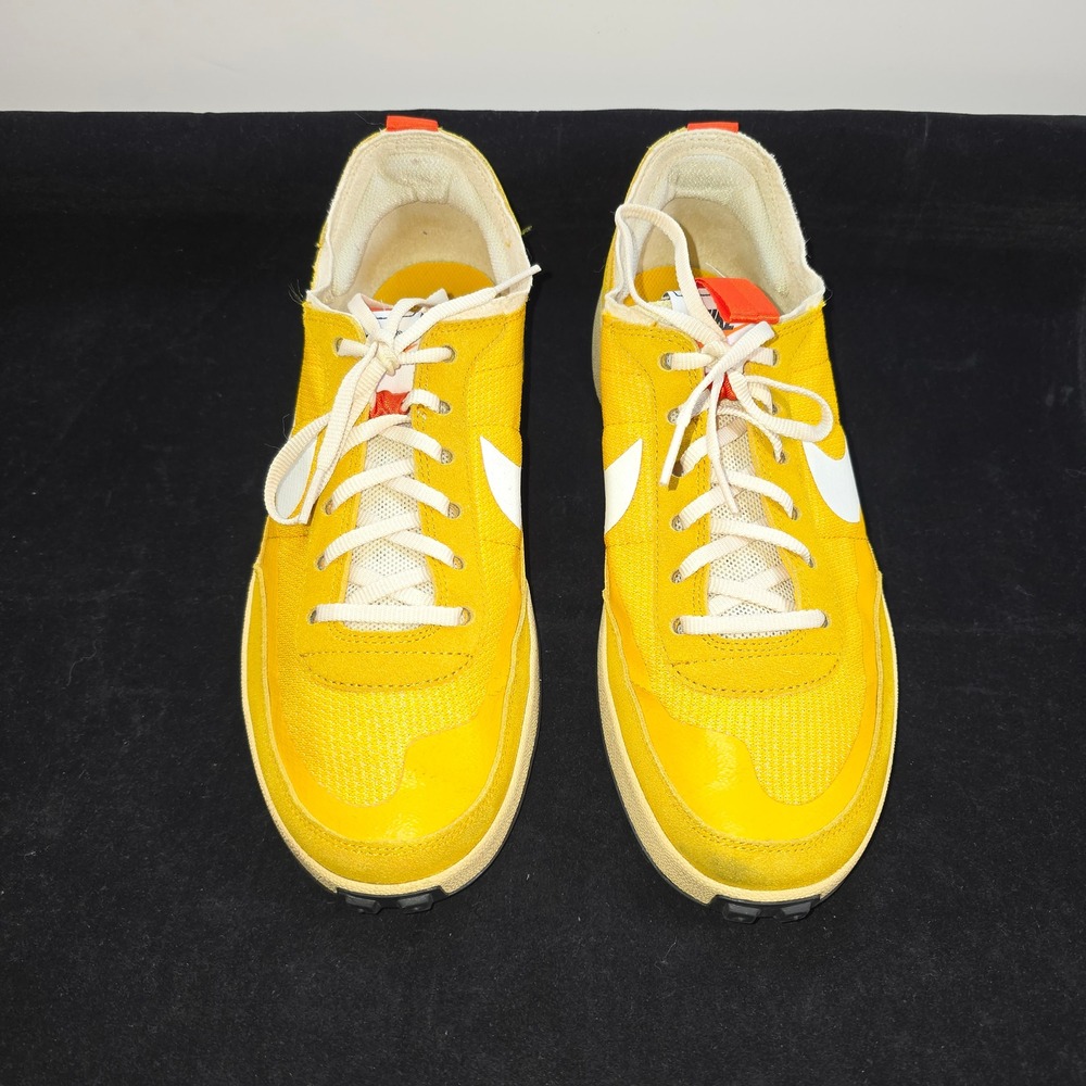 Nike Tom Sachs NikeCraft GPS Dark Sulfur Sneakers DA6672-700 Womens 13 Mens 11.5
